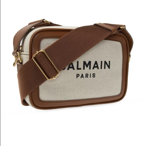 Balmain Shoulder Bag with Logo - Picture 5 of 7